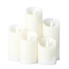 LED Rechargeable Paraffin Wax Candle with Swaying Flame & Remote Control for Decoration or Birthday Celebration