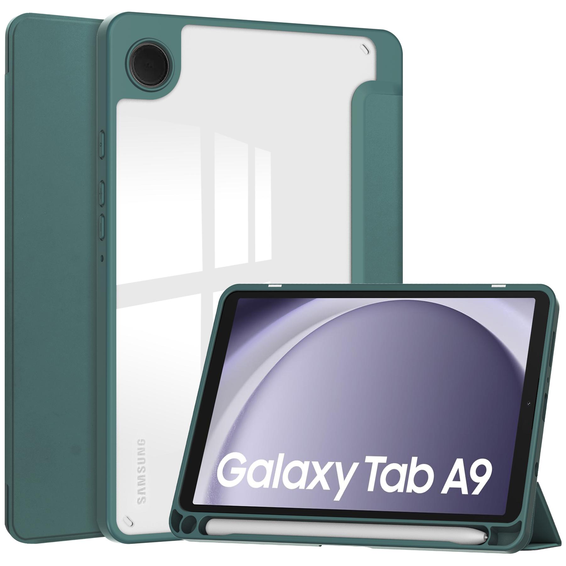 

Кожаный флип-чехол для Samsung Galaxy Tab A9 8,7 дюйма, складной чехол из искусственной кожи с подставкой для Samsung Tab A9 Plus, чехлы для планшетов Tab A9 8.7inch