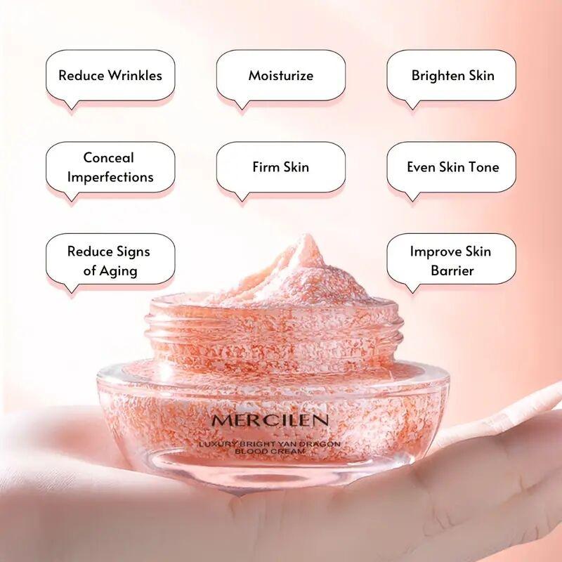 MERCILEN 35g Moisturizing Hydration Cream Face Cream Anti -Wrinkle Whitening Brighten For Women Girl Gift