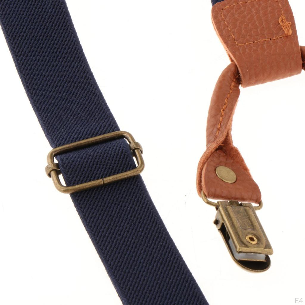 Kids Adjustable Suspenders and Matching Bow for Boys