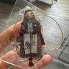 6.3Inch Height Handmade Kitchen Witch Doll,Enchanting Good Luck Charm Cooking Doll,Unique Kitchen Home Decoration