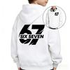 Sweat-shirts à capuche imprimés « Funny Six Seven 67 Brainrot » pour hommes et femmes, style gaming et meme, pulls Hip Hop po