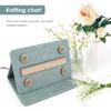 Crochet Chart Holder Crochet Pattern Chart Keeper Knitting Tool Accessories Foldable Portable Magnetic Knitting Chart Keepers