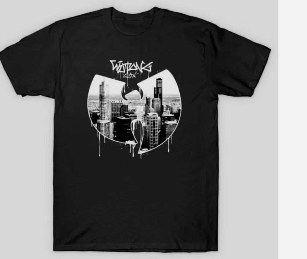 Wutang chicago city graffiti T-Shirt Unisex T-Shirt XXXXL