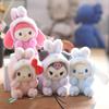 Adorable Plush Animal Keychain Soft Toy For Girls Cute Backpack Accessory Pp Cotton Filled