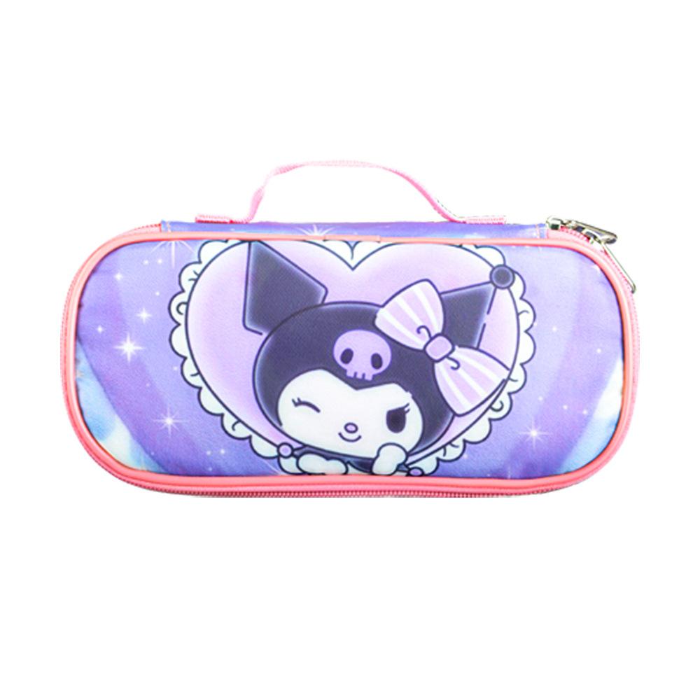 Stitch Stitch Pencil Case Pink Stationery Case Girl Pencil Case Elementary And Secondary School Bag