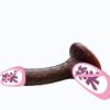Extra Large Soft Silicone Realistic Dildo - Thick Meaty Fake Penis Adult Sex Toy