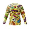 Graffiti men's downhill riding suit off-road motorcycle mountain bike suit racing suit summer