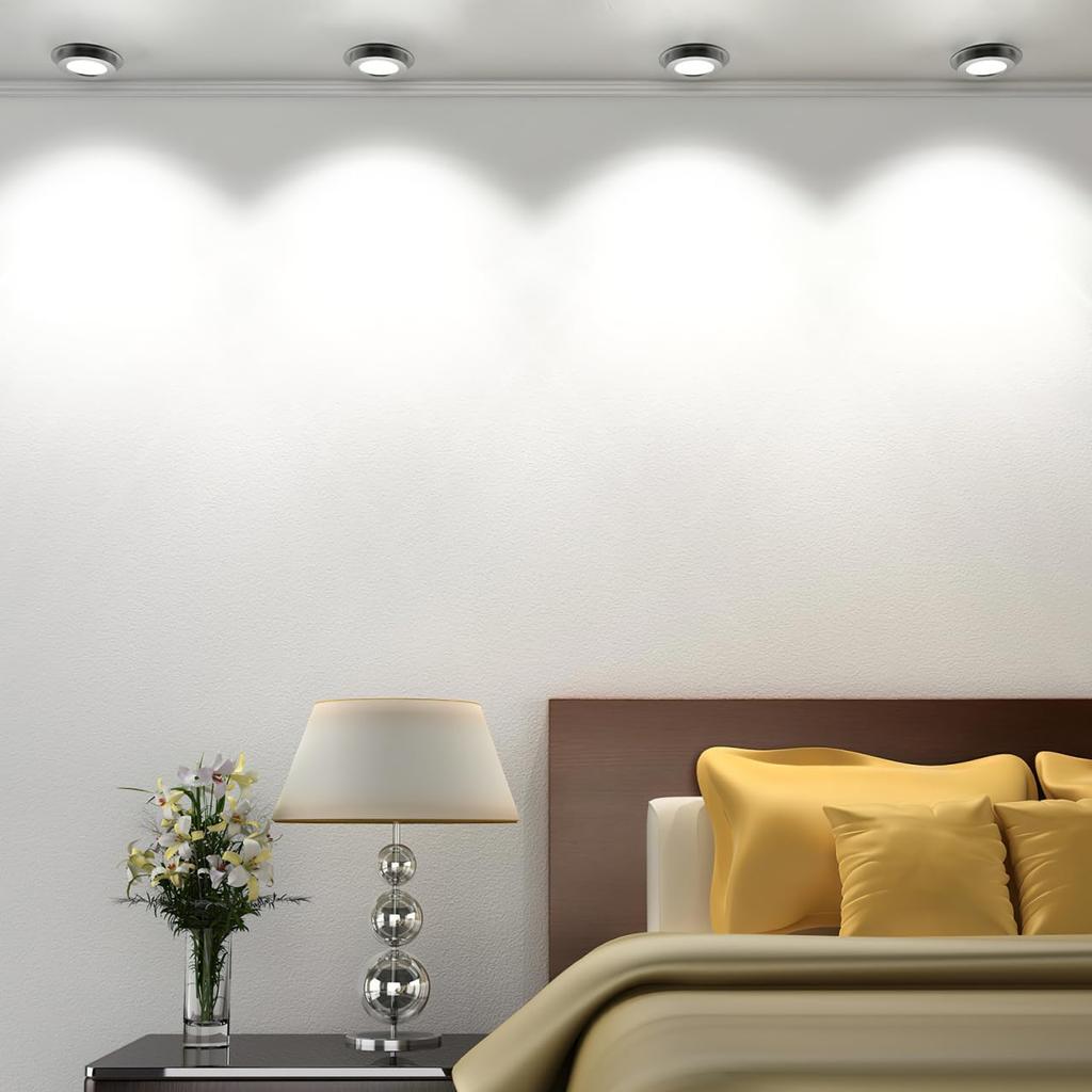 Cabilock Led Light Cover Lampshade Diffuser Replacement Dazzling Proof Ceiling Light Cover Spotlight Lamp Shades Light Fixture Accessories 4inch