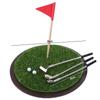Sports Scene Miniature Golf Club Grassland Model Simulated Golf Club Set  Children Gift