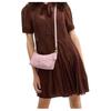 Coach Caitlin 24 Quilted Detail Top Zip Closure Fabric And Leather Shoulder Bag Medium Women shoulder bag Light-Pink CEQ62-IMNH1