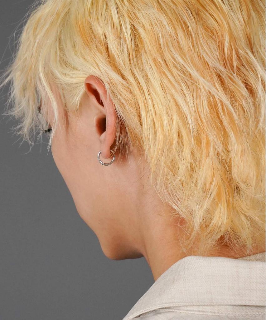 LION HEART Earrings Plain Earrings Surgical Stainless Steel Direct Sales Simple Fake Earrings Single Ear LH-1 Men's