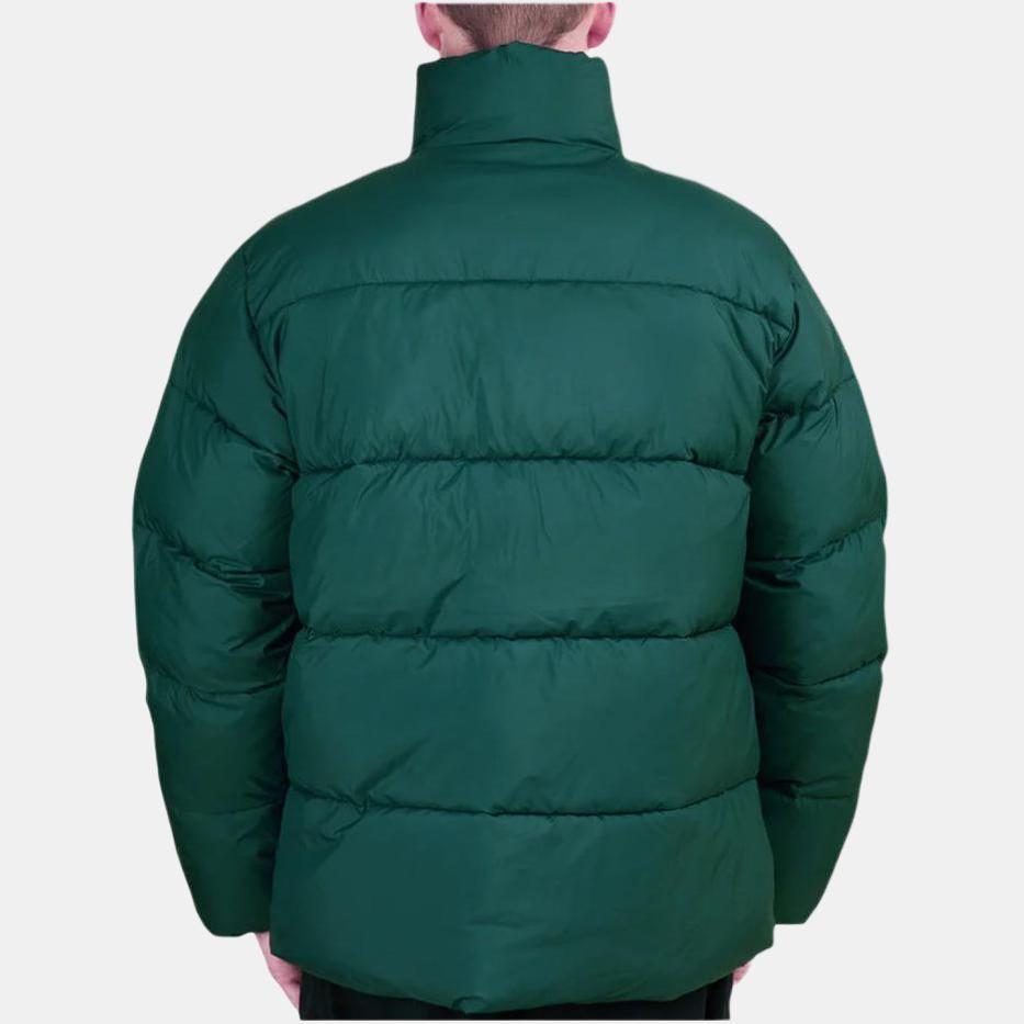 Carhartt WIP Letter Logo Pattern Printed Drop Shoulder Zip Cotton Jacket Men jackets Green I030822-19J-XX