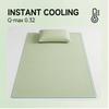 Summer Cooling Ice Vine Bed Mat, Foldable Soft Fabric, for Bedroom, Single Bed, with Pillowcases