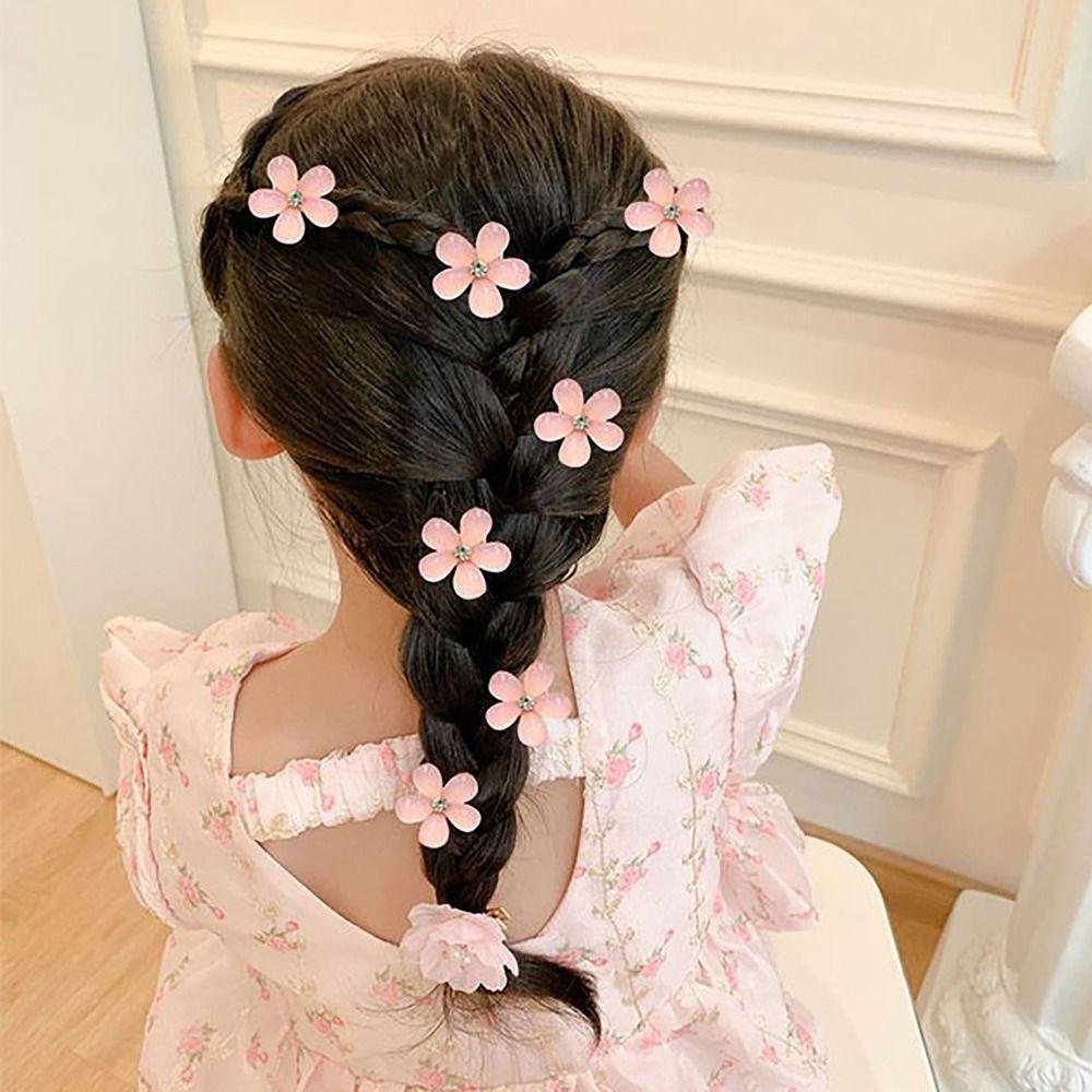 

Высокоэластичные весенние заколки для волос Цимофанитовая челка Зажим Повседневная боковая заколка Плетеные волосы