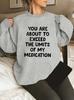 2025 New European & American Printed Letter Series Casual Hoodie