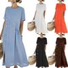 Abito casual alla moda da donna -colore