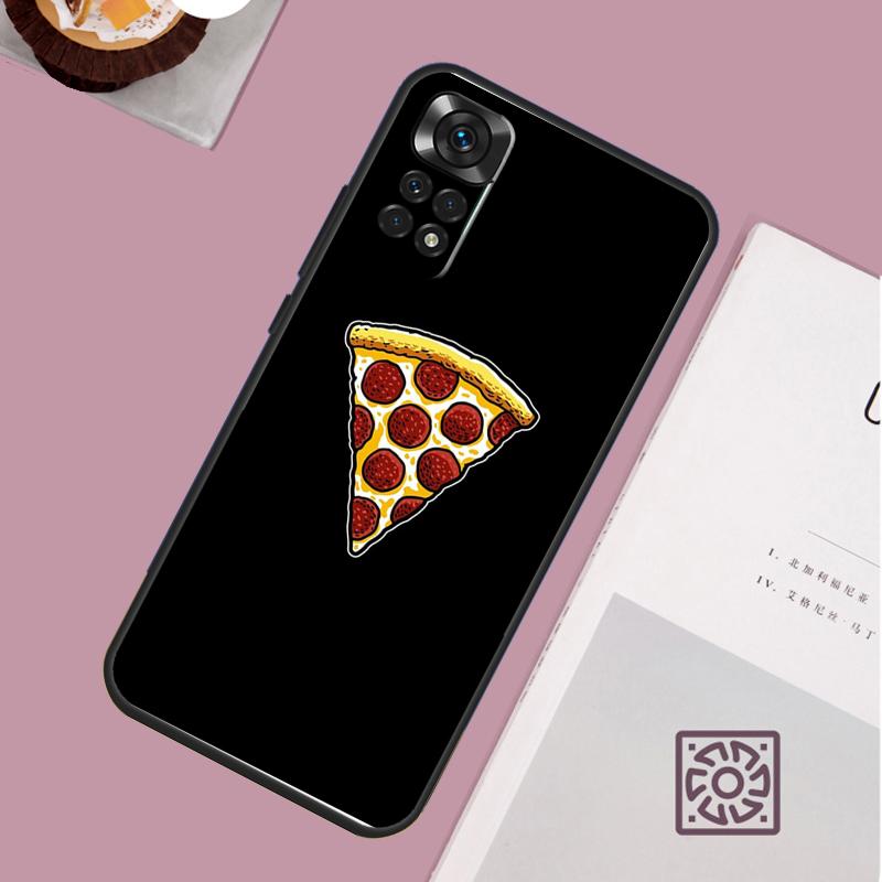 

Pizza Food Bacon Cheese Case For Xiaomi Redmi Note 14 Pro 13 12 11 10 15 Pro Plus Redmi 15C 15 14C 13C 10C 12C Cover Redmi Note 10 Pro
