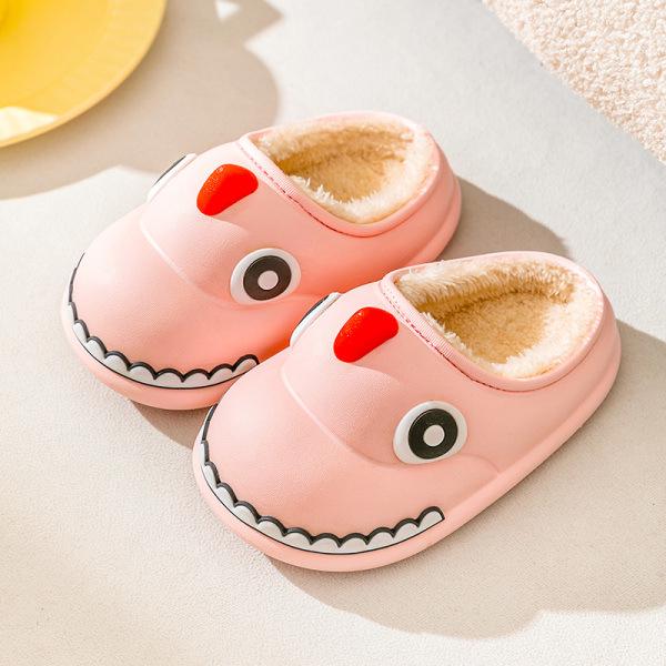 Children's Non-slip Winter Slippers - Warm Fur Princess Style for Girls