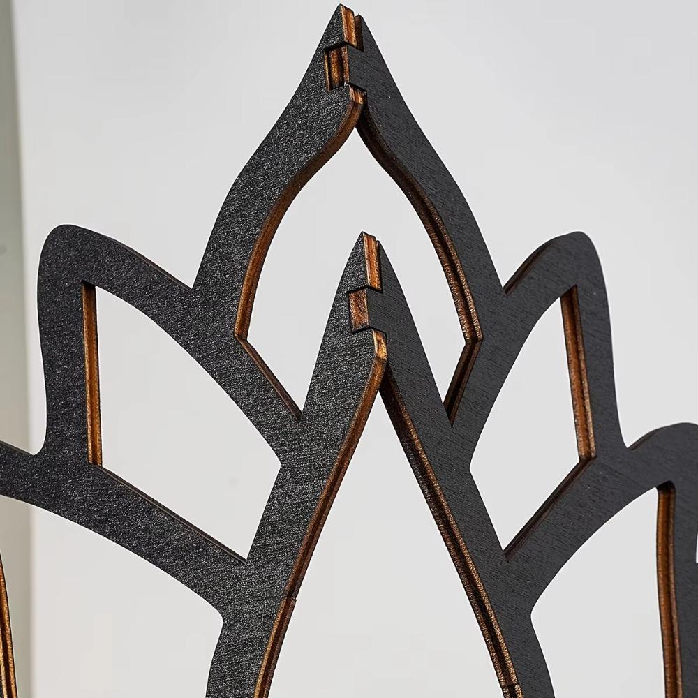 Hollow Lotus Floating Wall Shelf Hanging Wall Display Shelf Corner Decorative Rack Potted Plants