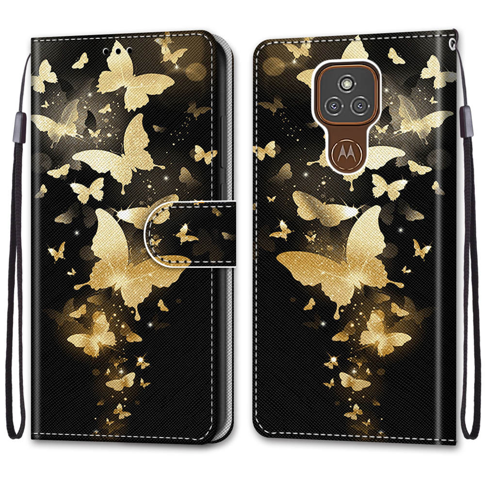 Luxury Painted Leather Case Wallet Book Style Protective Cover for Motorola Moto G85 G75 G55 G35 G34 G24 G15 G05 G84 G54 G32 G14 G13 G23 G53 E20 E30