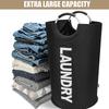 Extra Large Black Laundry Hamper With Sturdy Handles And Spacious Storage Perfect For Bedroom Bathroom Dorm And Laundry Room Use