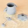 Leakproof Baby Silicone Feeding Cup Cartoon Shape Drinking Cups with Straws  Baby Feeding