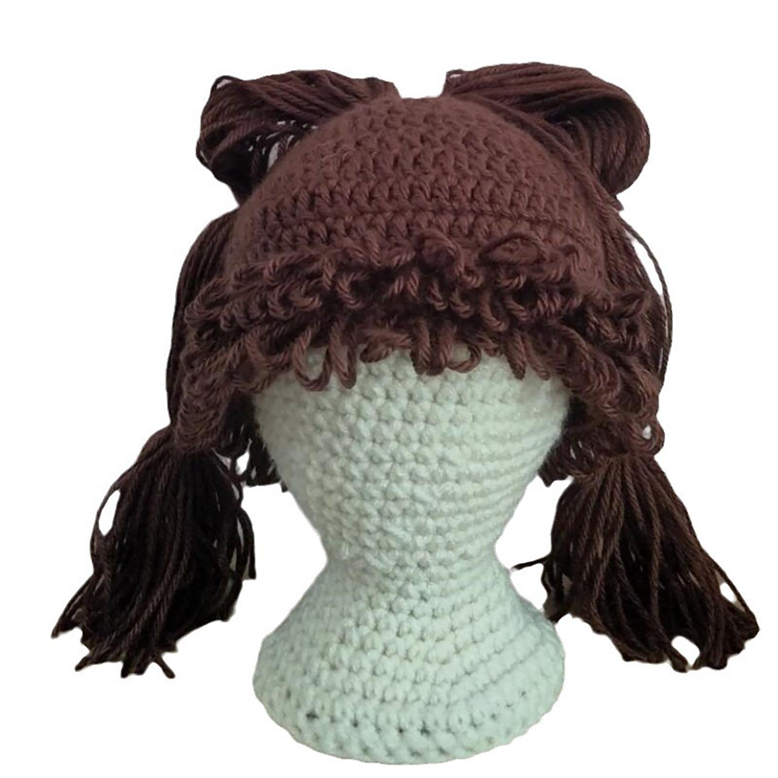 

Детский тюрбан для малышей, вязаная шапка для малышей, детская шапочка-бини с косами для мальчиков/девочек, детские шапочки