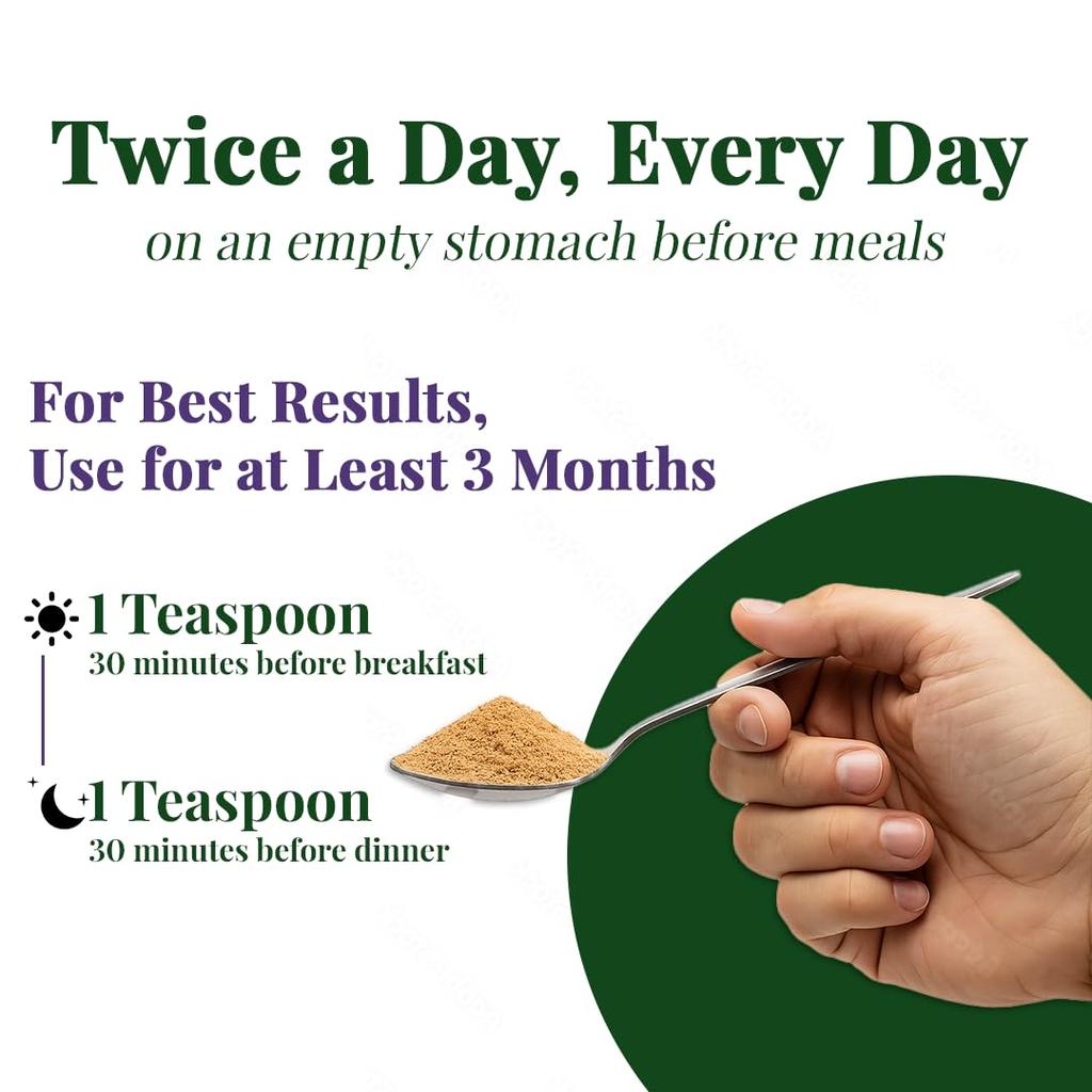 Vansaar 45+ Diab Balance Ayurvedic Wellness Powder 250g For Adults | Herbal Blend For Energy, Digestion & Metabolic Support | No Preservatives