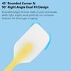 Kitchen Utensil Silicone Scraper, Heat Resistant Baking Spatula Cake Icing Smoother Mixing Tool