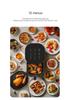 15L Large Capacity Air Fryer with Visual Baking and Integrated Stainless Steel Electric Oven