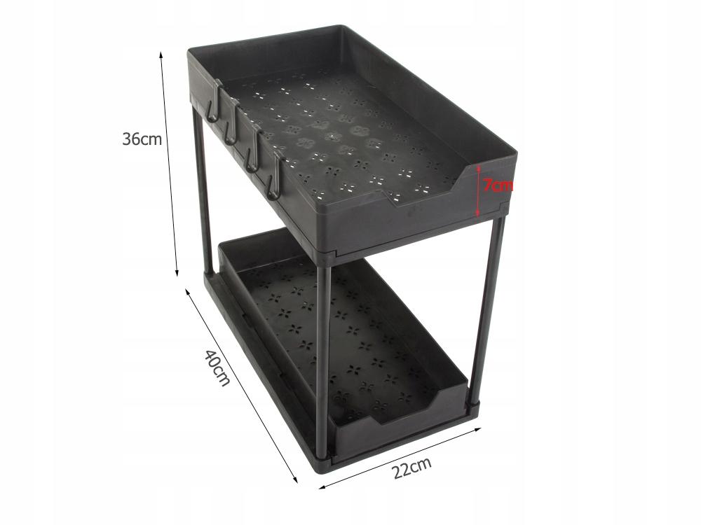 Organizer Kuchenny W-518 Czarny (16)