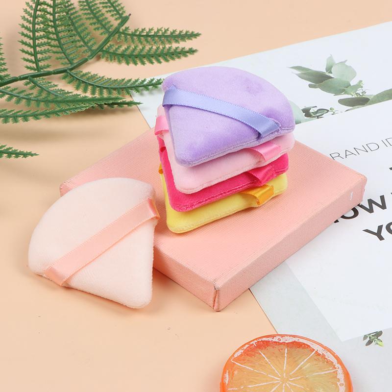 Cosmetic Puff Triangle Velvet Foundation Mini MakeUp Sponge Puffs MakeUp Tool
