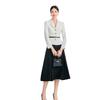 Autumn-Winter Fashion Retro Slim Fit Women's Skirt Suit - Professional Formal Workwear
