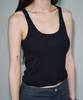 SIS A Deep Scoop Neckline Sleeveless [Black]