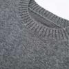 Fashion Round Collar Sweater Women Autumn Winter Classical Knitted Pullover Long Sleeve Simple Basic Jumper
