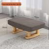 Solid Wood Leg Accent Stool