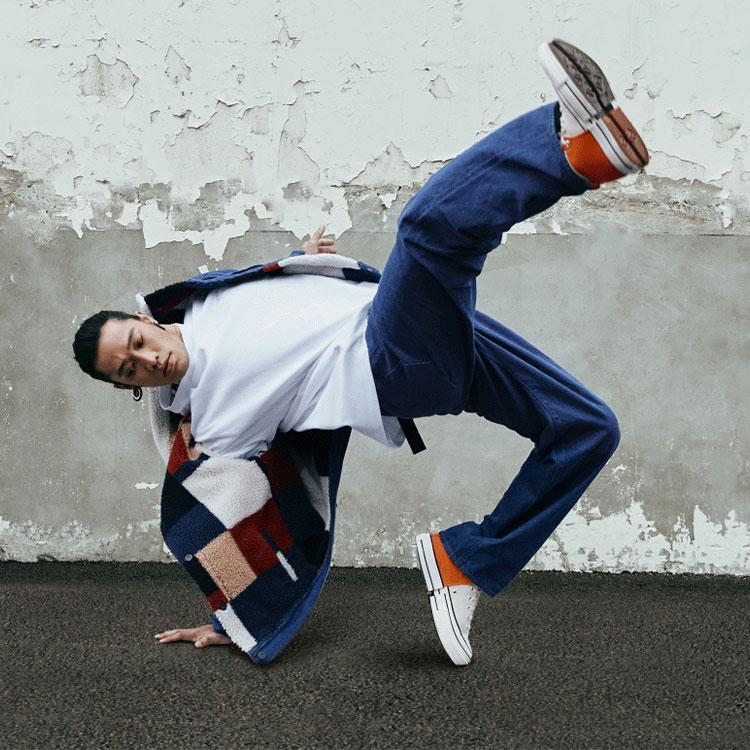 Levis Oboustranná bunda z umělé střižní vlny Pánské bundy Modrá A2700-0000