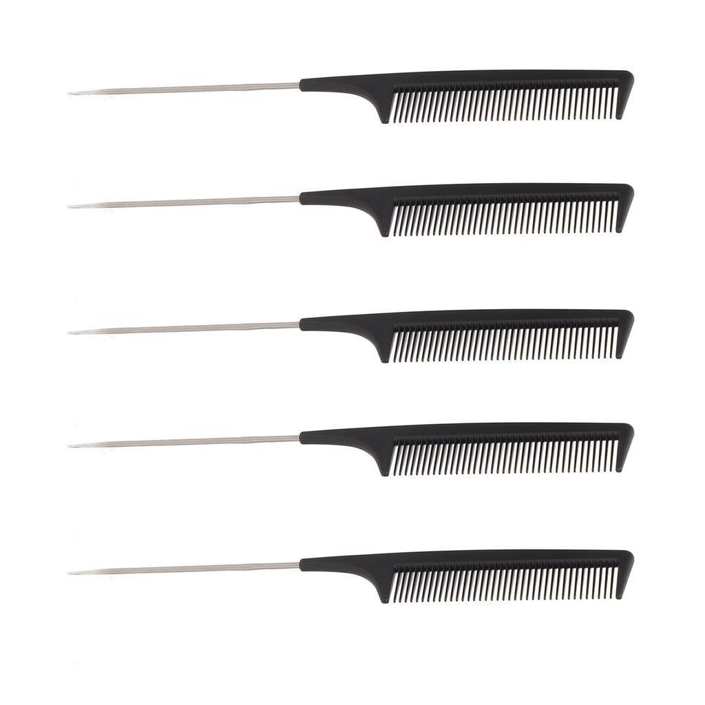 10 ks Hřebeny s krysím ocasem Jemné zuby Vyhlazující Zaoblené povrchy Hroty Hřebeny na pěšinku