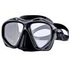 Farsighted Presbyopia Diving Mask with Tempered Glass Lenses, Reading Hyperopia Dive Gear for Men Women, +2.0 To +5.0