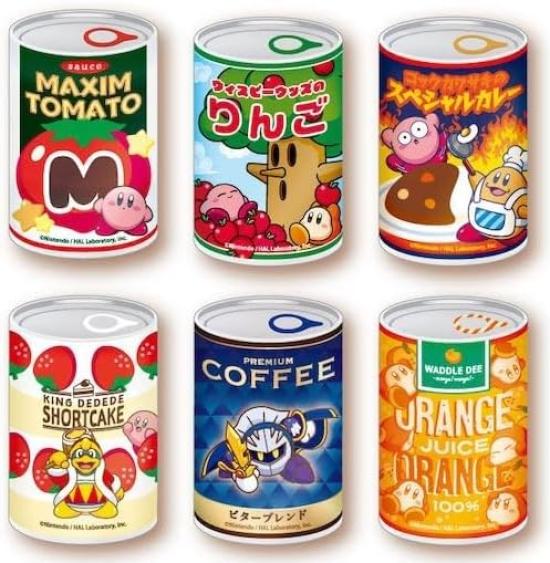 Ensky Kirby mitamemo Can Badge BOX 6-Pack