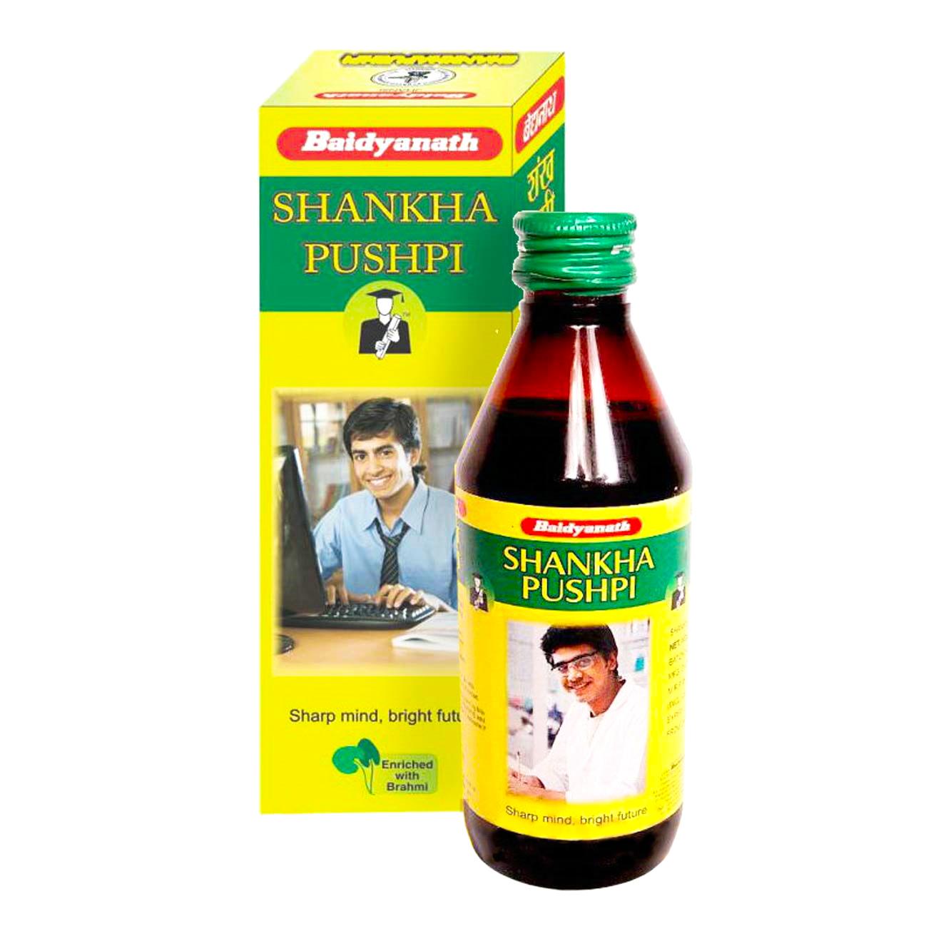 

Шанкха Пушпі (300 мл), Shankha Pushpi, Baidyanath