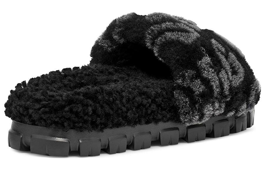 UGG Logo Slides 'Black' Women's 1148770-BLK