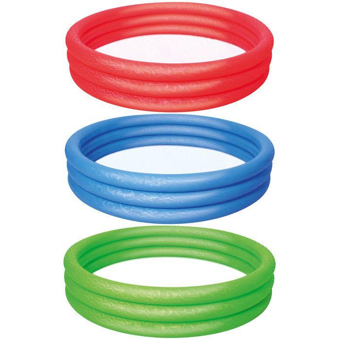 Bestway Inflatable Children's Pool 3 Rings Eco Assorted Color 152x30cm +2yrs Garden 51026