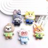 Zootopia Cartoon Figure Resin Accessories: Cute Keychain, Bag Charm, Phone Decor