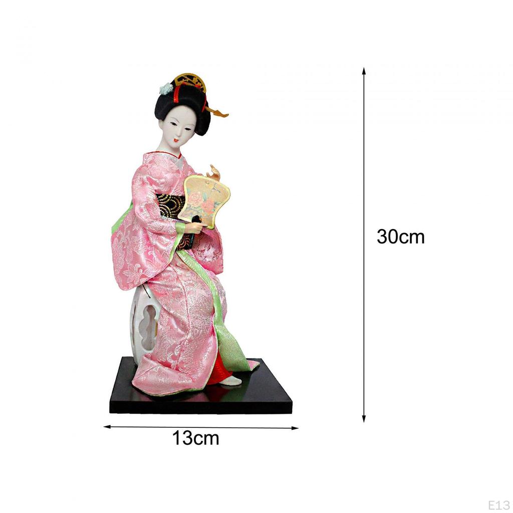 Japanese Geisha Doll - Artistic Home Decor Piece