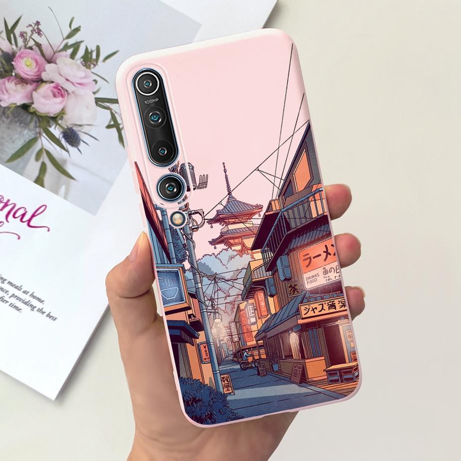 

For Xiaomi Mi 10 Pro Case Cute Fashion Painted Cover Soft TPU Shockproof Phone Case For Xiaomi Mi 10 Lite Mi10 Pro 5G Full Coque Xiaomi Mi 10 Pro