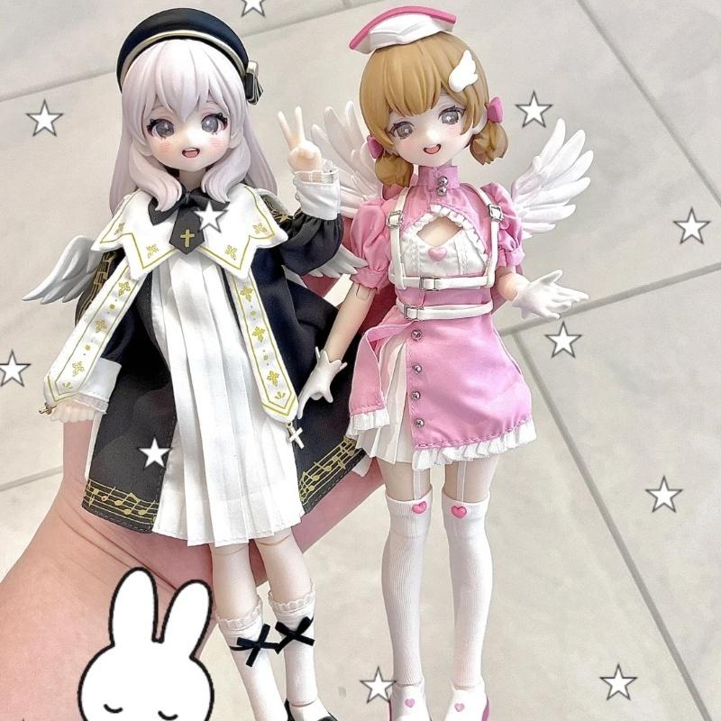 Neo Eden Mjd Doll Blind Box Light Nightmare Twin Series Movable Anime Figure Collectible Toy Desktop Decorative Ornaments  Pvc