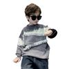 Spring Autumn Boys Sweater Coat Kids Tops Knitting Plus Thicken Cottons Pullover Teenagers Children's Clothing
