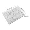 Shaker Molds For Resin Casting Silicone Craft Mold Art Craft Mould For Casting Epoxy Resins Pendant DIY Craft Art Keychain